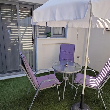 Blue - Comfy Center Rodos Apartment Asgourou ภายนอก รูปภาพ