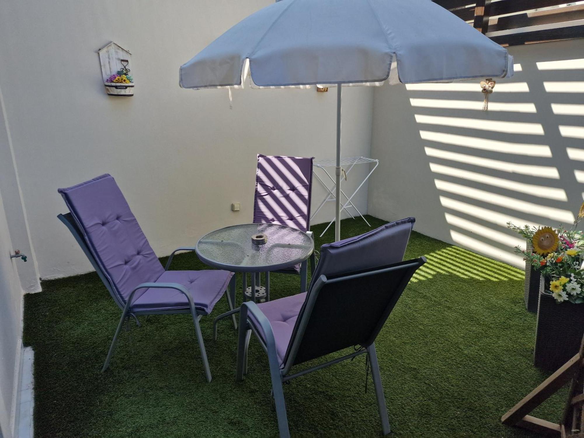 Blue - Comfy Center Rodos Apartment Asgourou ภายนอก รูปภาพ